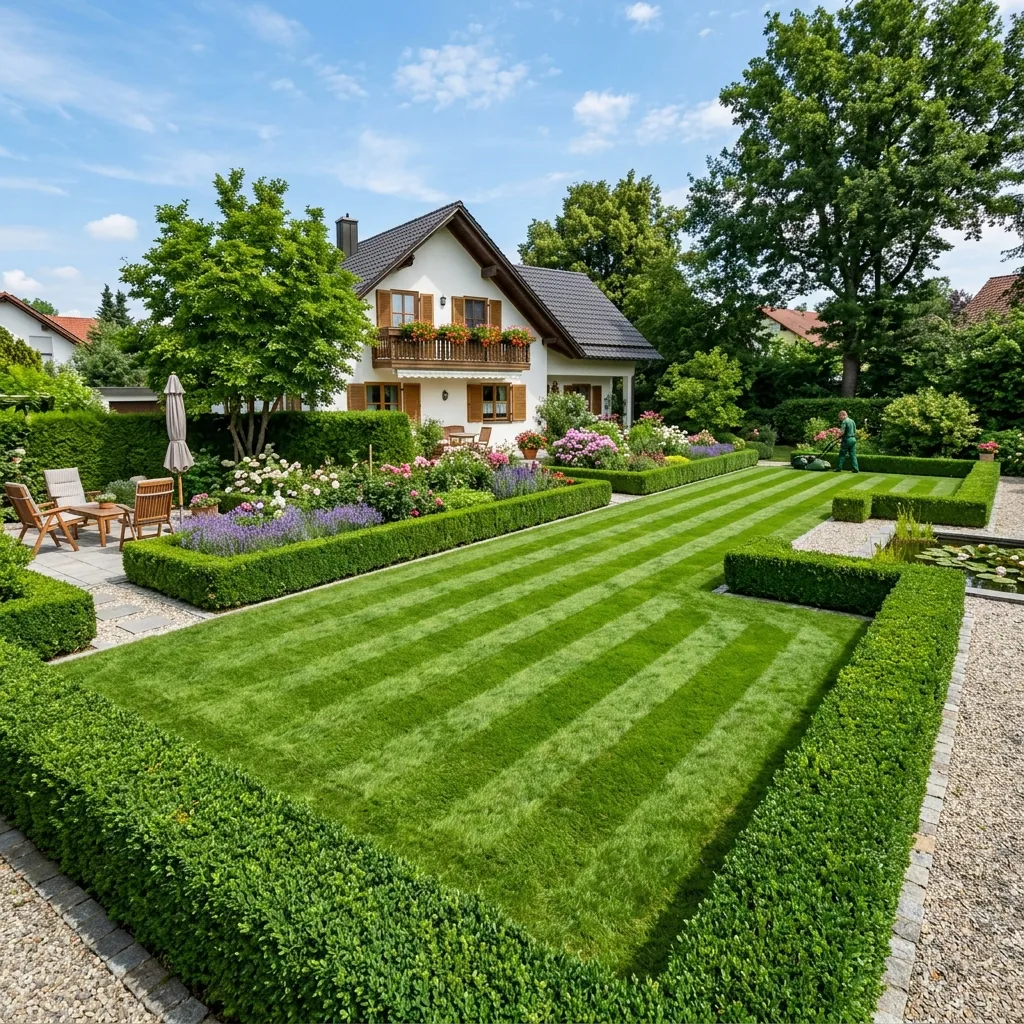 Gepflegter Garten