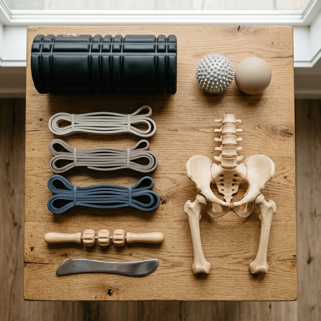 Physiotherapie Werkzeuge und Geräte