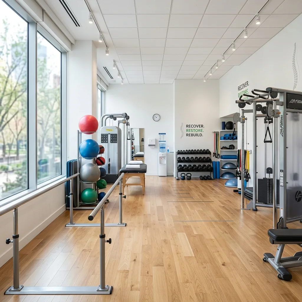 Trainingsraum Physiotherapie